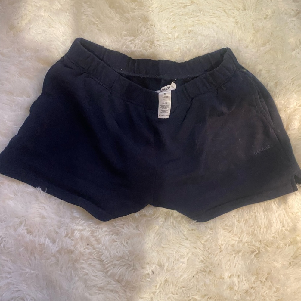 Garage Dark Blue Athletic Shorts